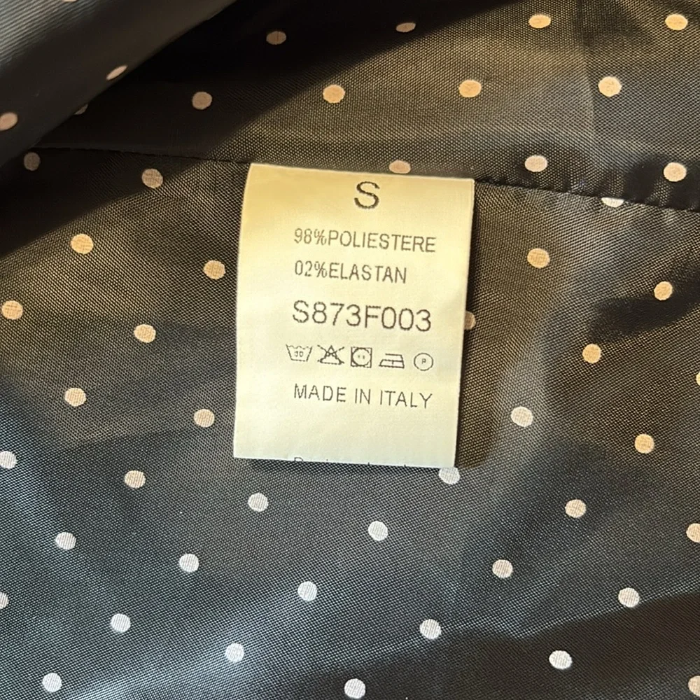 Dixie Elegant Black Long Coat. - Picture 6 of 11